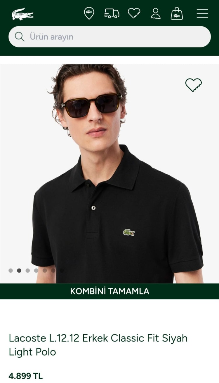 Lcst L.12.12 Polo Yaka Tişört