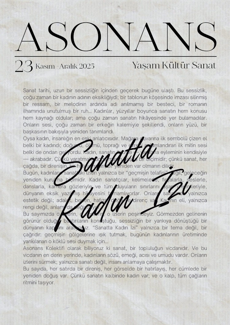 Asonans Dergi 23.Sayı