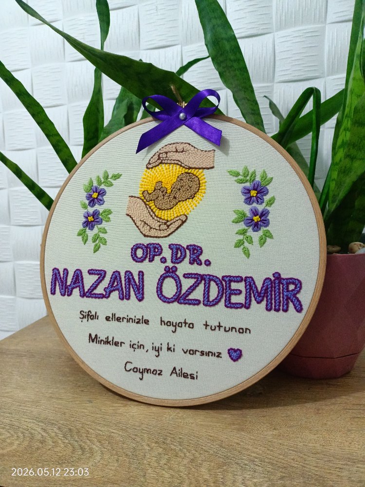 Çiçekli güneşli doktor pano