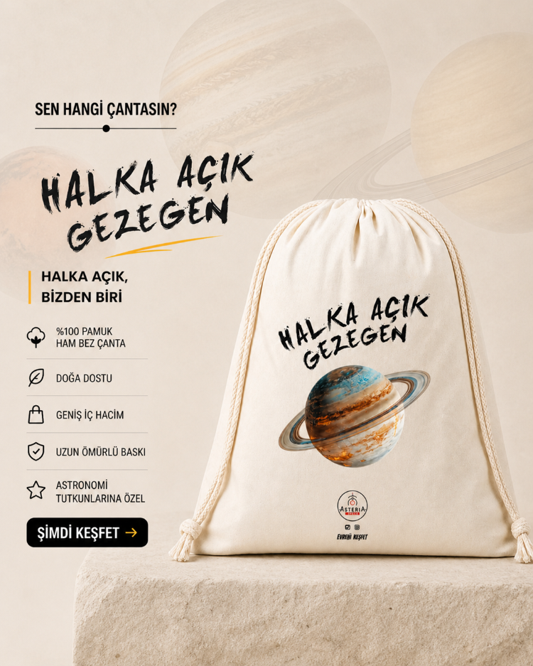 İpli Ham Bez Sırt Çantası - Halka Açık Gezegen