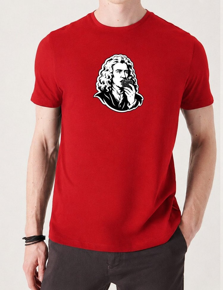 Bilim İnsanları Özel Seri Tişört - Newton