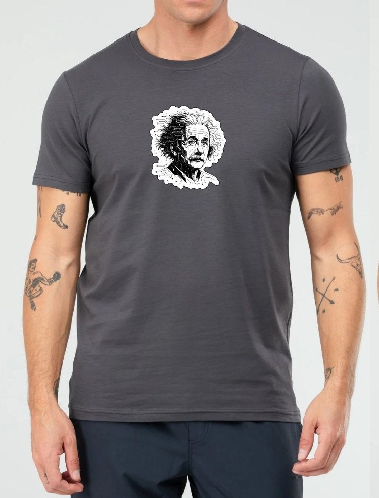 Bilim İnsanları Özel Seri Tişört - Einstein