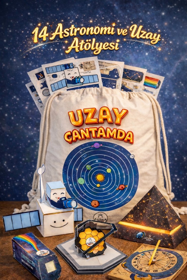 14 Adet Eğitici & Öğretici Astronomi Atölyesi