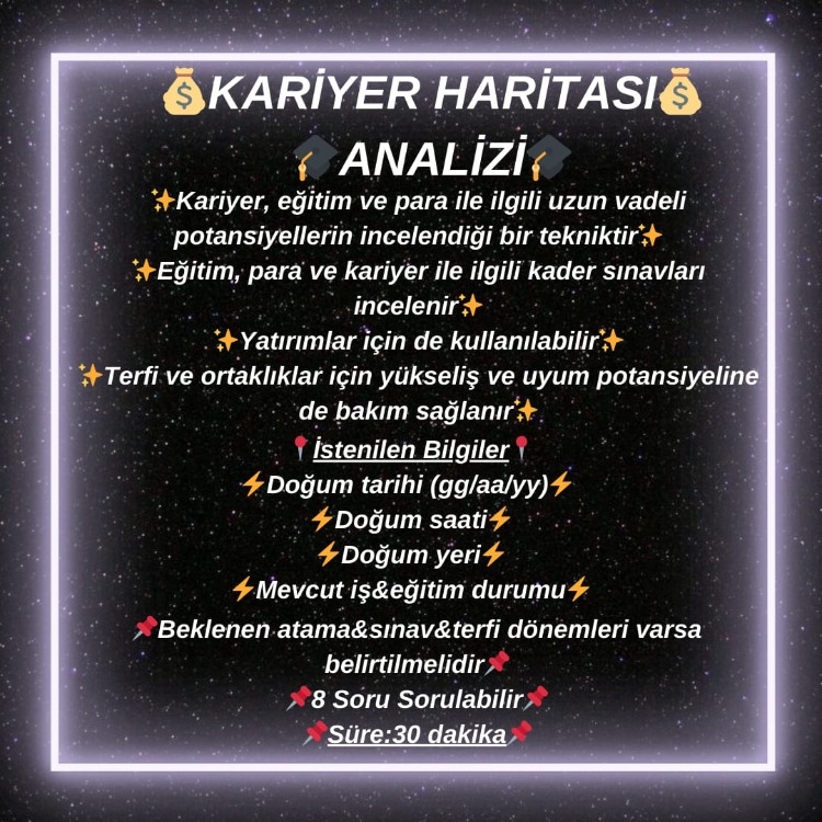Kariyer Haritası Analizi