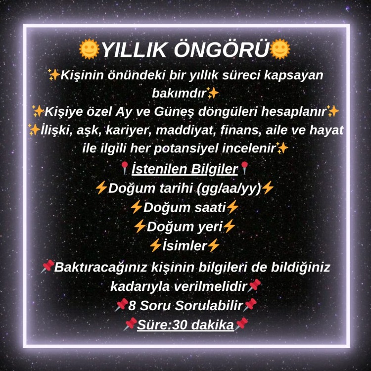 Yıllık Öngörü