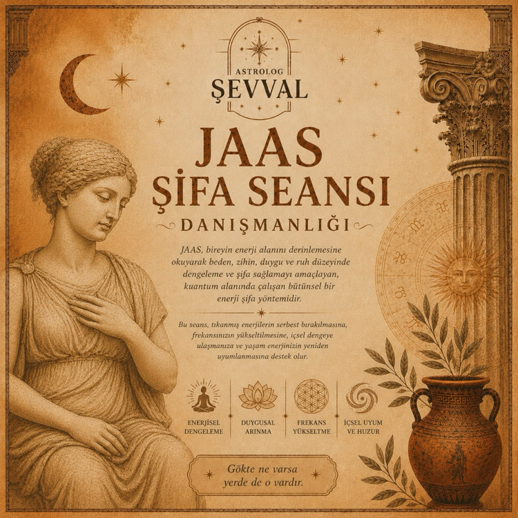 JAAS (Jean Adrienne Arınma Sistemi) Enerji Şifa Seansı