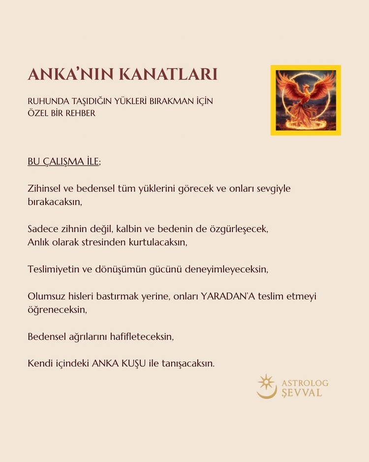 Anka’nın Kanatları: Duygusal Yüklerinden Özgürleş I Rehberli Meditasyon