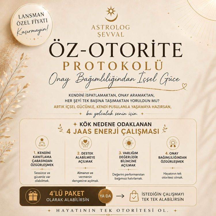 Öz Otorite Protokolü / Onay Bağımlılığından İçsel Güce (4’lü Paket)