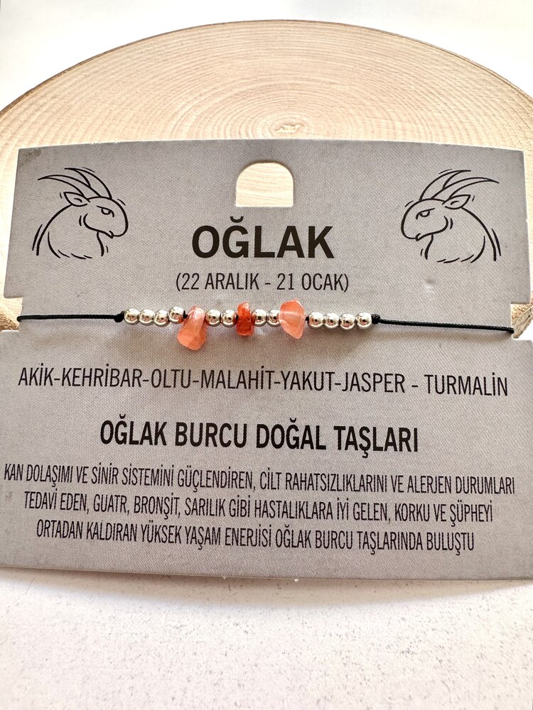 Oğlak Burcu Bilekliği