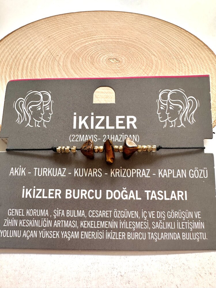 İkizler Burcu Bilekliği