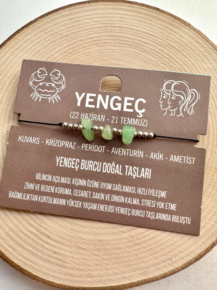 Yengeç Burcu Bilekliği