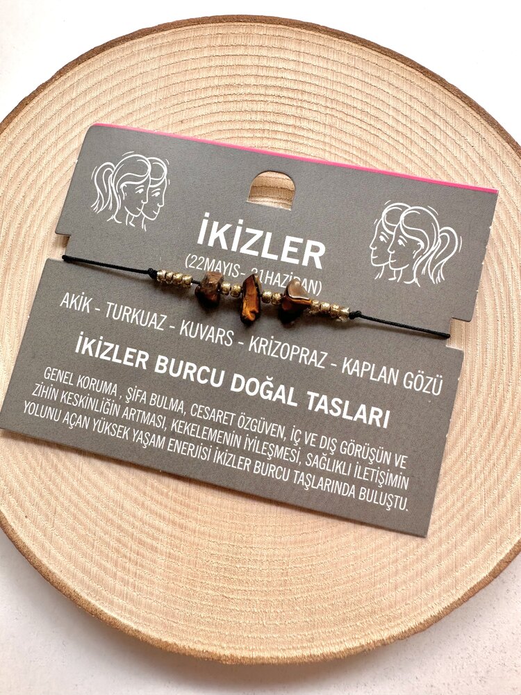 İkizler Burcu Bilekliği