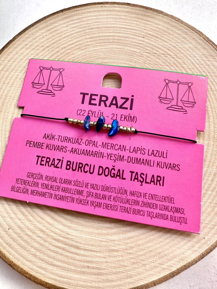 Terazi Burcu Bilekliği 