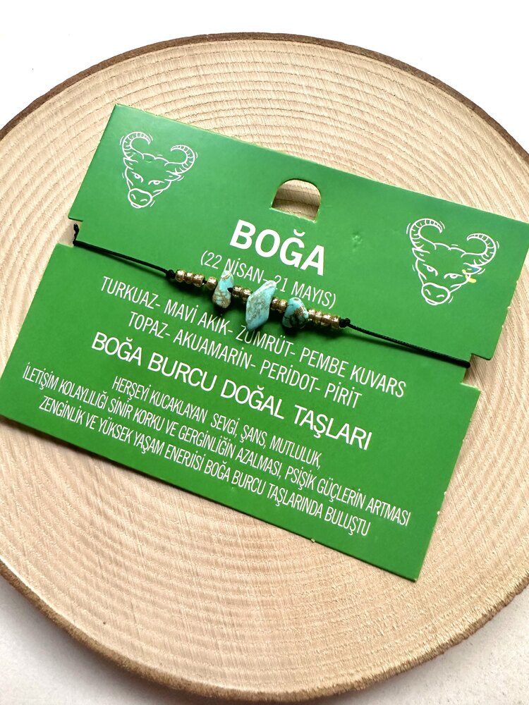 Boğa Burcu Bilekliği