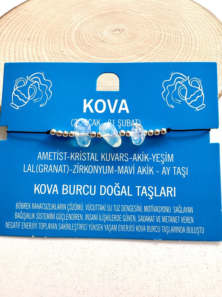 Kova Burcu Bilekliği
