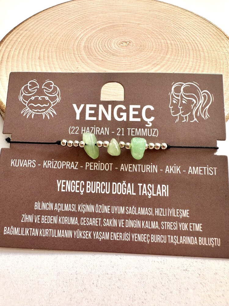 Yengeç Burcu Bilekliği