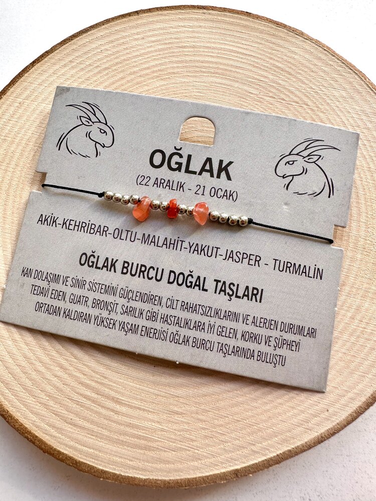 Oğlak Burcu Bilekliği