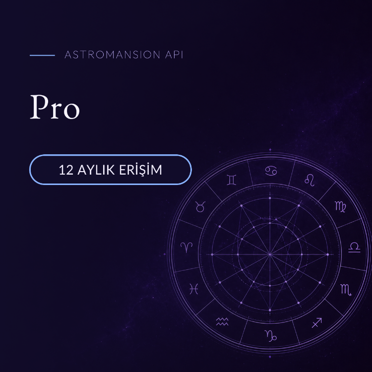 AstroMansion API Pro (Yearly)