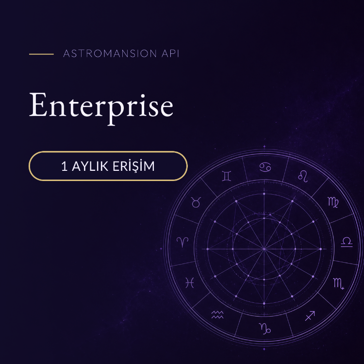 AstroMansion API Enterprise (Monthly)