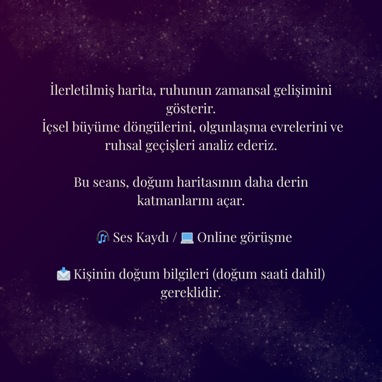 İkincil İlerletilmiş Harita Danışmanlığı