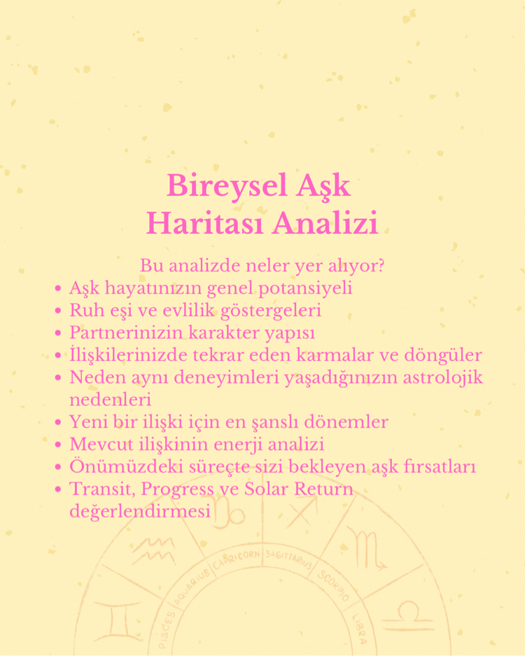 Aşk Haritası Analizi