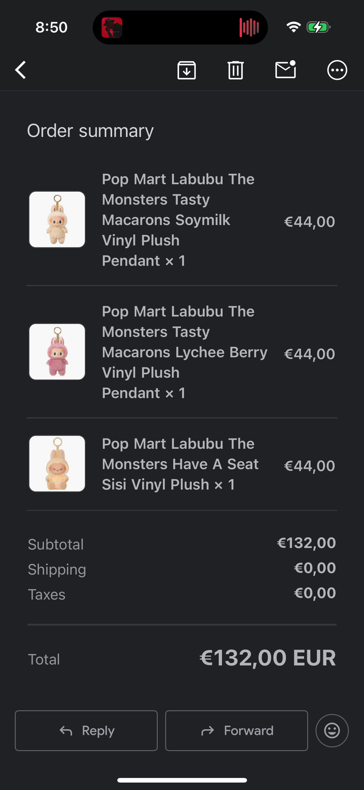 %100 orijinal Pop Mart Labubu Exciting Macaron