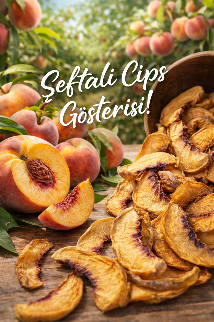 Şeftali cipsi 100 gr