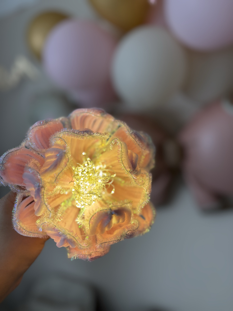 Handmade Pink Bloom Mood Lamp 