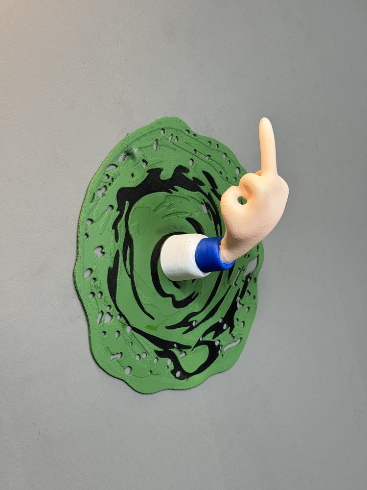 Rick And Morty Middle Finger