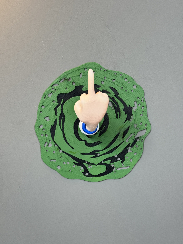 Rick And Morty Middle Finger
