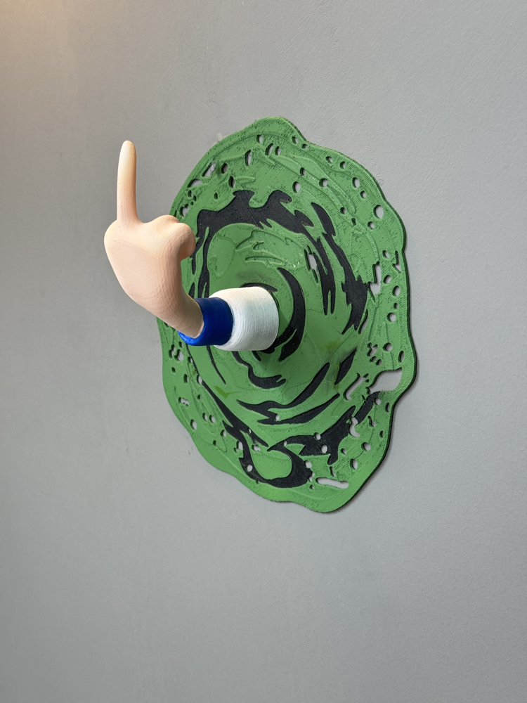 Rick And Morty Middle Finger