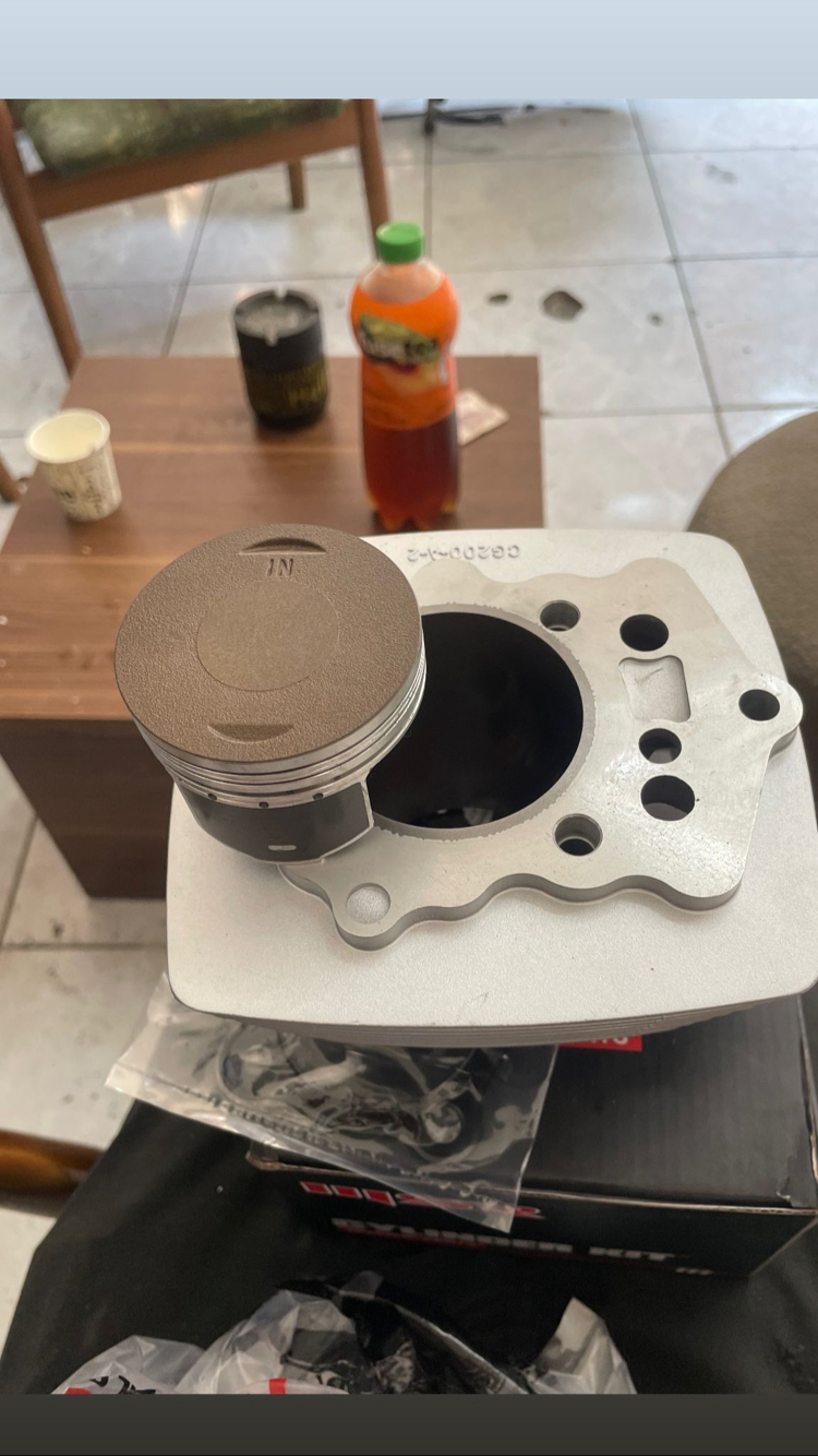 Msr 76 boy silindir piston özel teflonlu piston