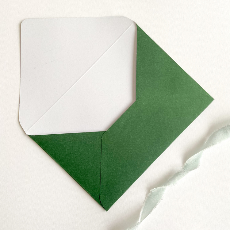 50 Adet Yeşil Zarf (13x18 cm)