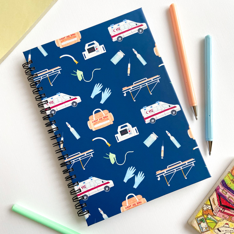 Paramedik A5 Spiralli Defter