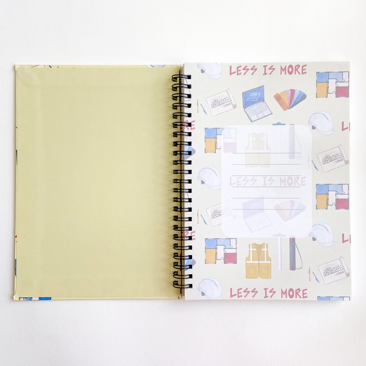 Mimar, İç Mimar A5 Spiralli Defter