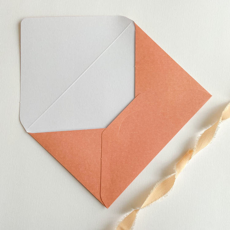 50 Adet Somon Rengi Zarf (13x18 cm)