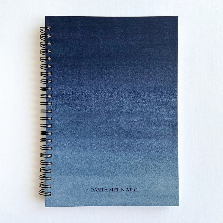 Monokrom A5 Spiralli Defter