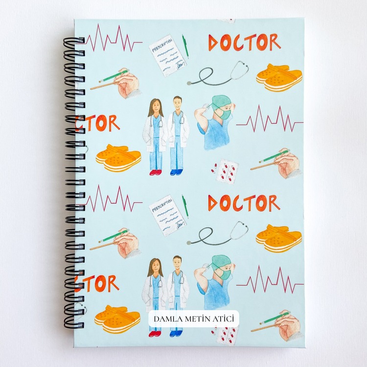 Doktor A5 Spiralli Defter