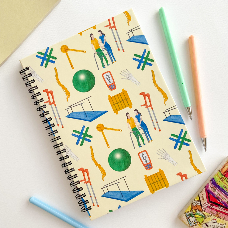 Fizyoterapist A5 Spiralli Defter