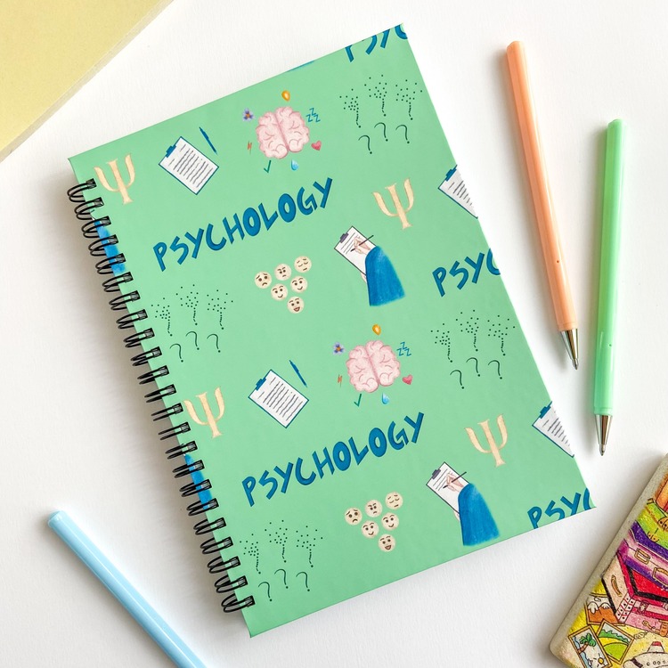Psikolog, Psikolojik Danışman, Psikiyatr A5 Spiralli Defter