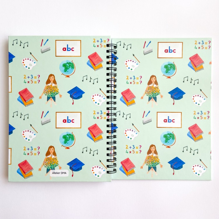 Öğretmen A5 Spiralli Defter