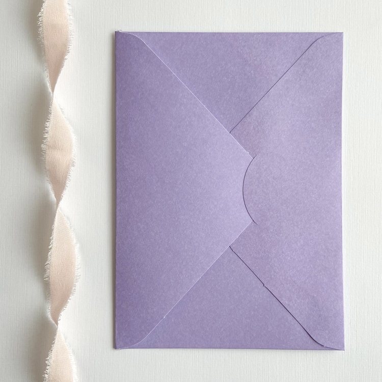 50 Adet Lila Zarf (13x18 cm)