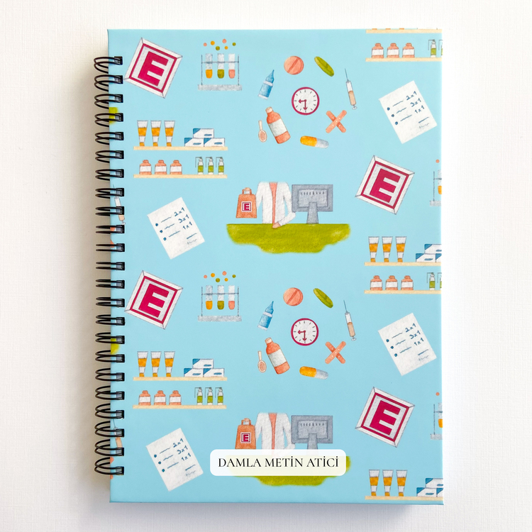 Eczacı A5 Spiralli Defter