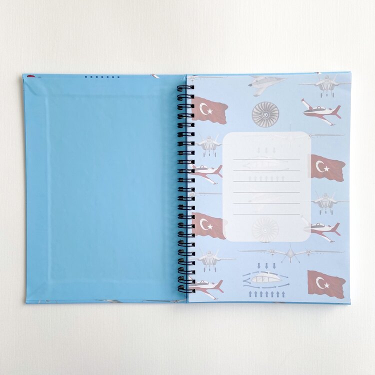 Uçak Mühendisi, Pilot A5 Spiralli Defter
