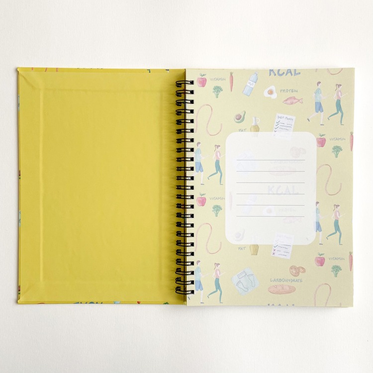 Diyetisyen A5 Spiralli Defter
