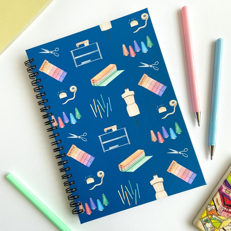 Moda Tasarımcısı, Tekstil Mühendisi A5 Spiralli Defter