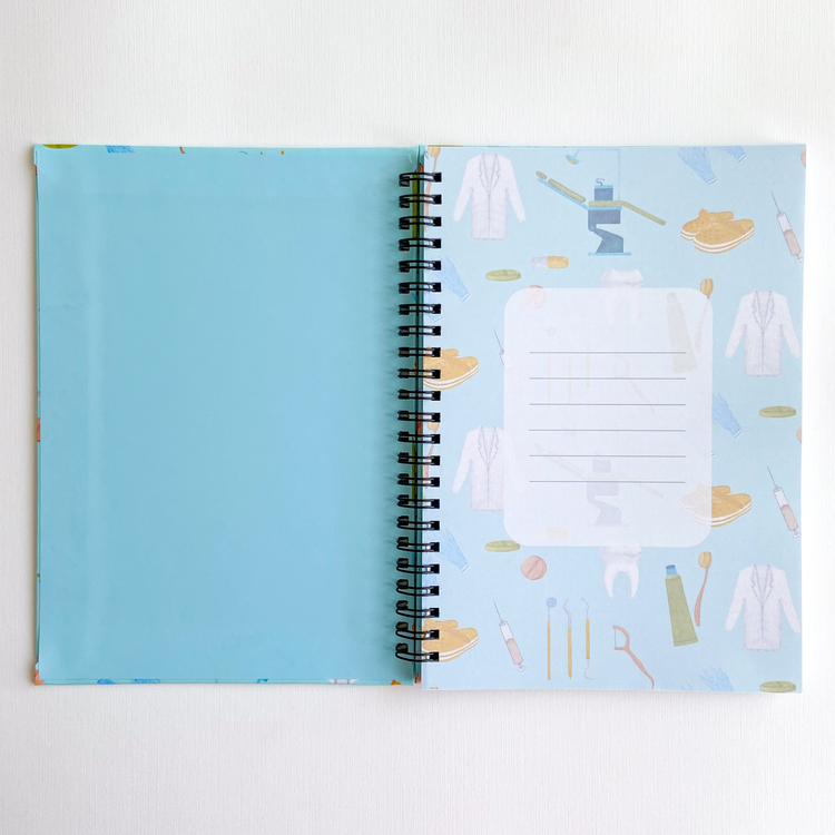 Diş Hekimi A5 Spiralli Defter