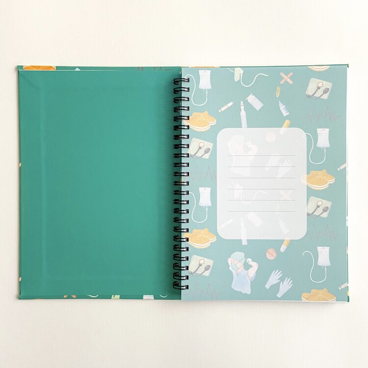 Hemşire A5 Spiralli Defter
