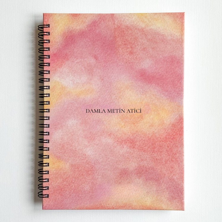 Gün Batımı A5 Spiralli Defter