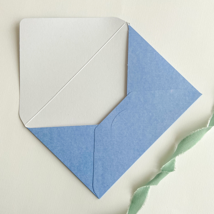 50 Adet Açık Mavi Zarf (13x18 cm)